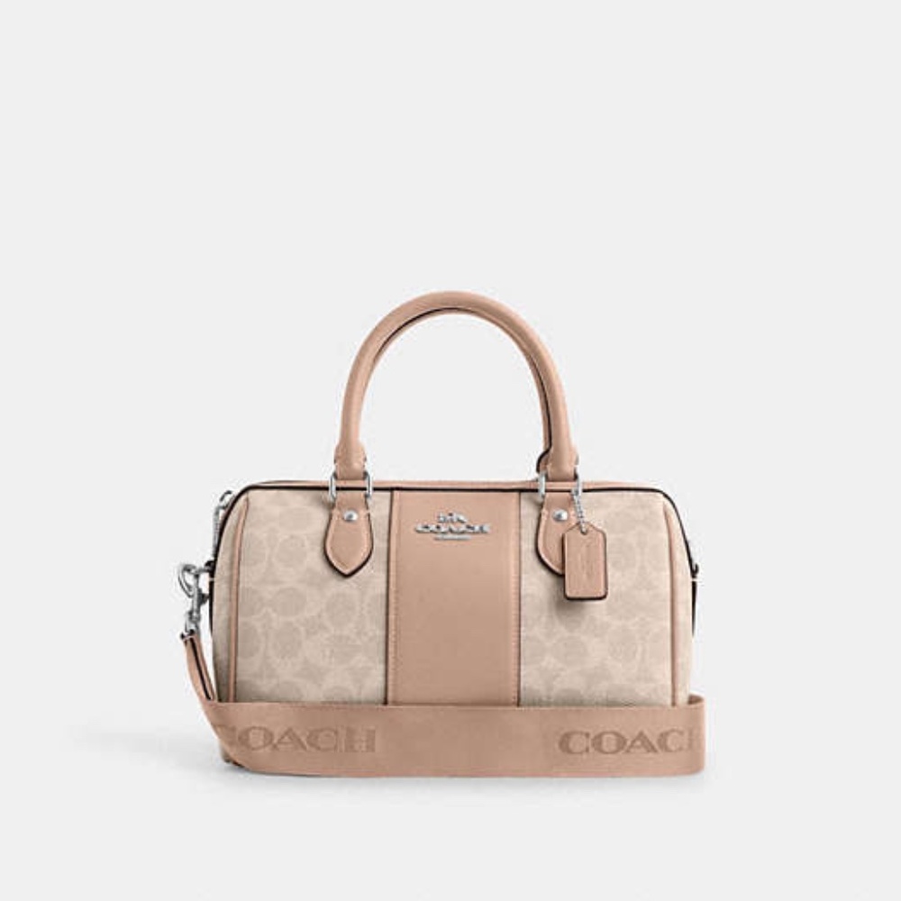 Rowan Satchel Bag In Signature Canvas